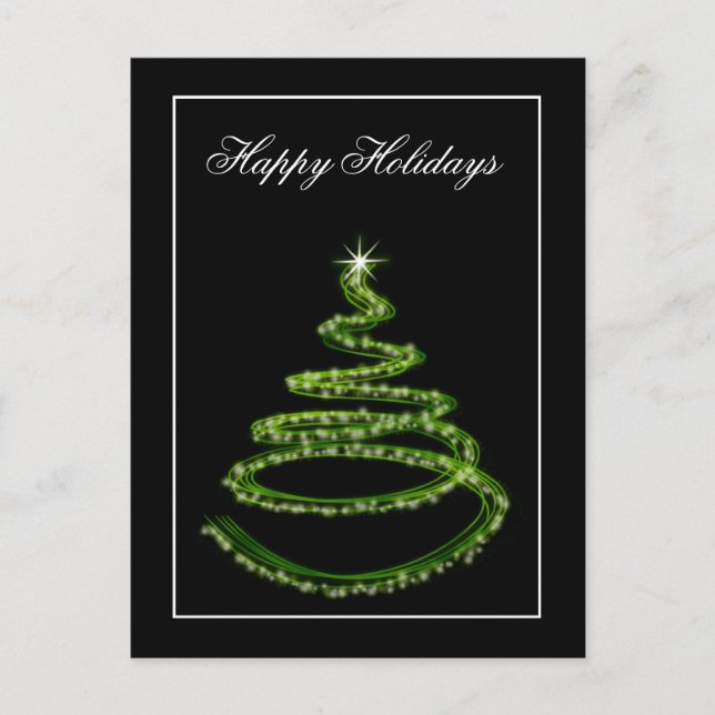 Cartes de voeux de Noël de l'entreprise (Devant)