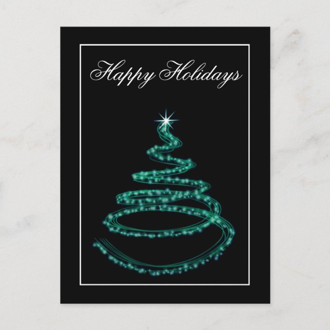 Cartes de voeux de Noël de l'entreprise (Devant)