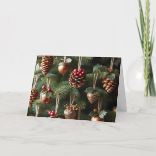 Cartes de voeux de Noël pour les ornements de bois