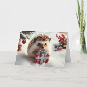 Cartes de voeux de Noël Raccoon