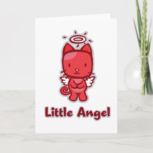 Cartes de voeux de "peu de diable d'ange… petit" (Devant)