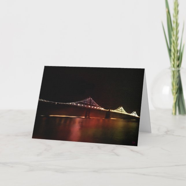Cartes de voeux de pont (Devant)