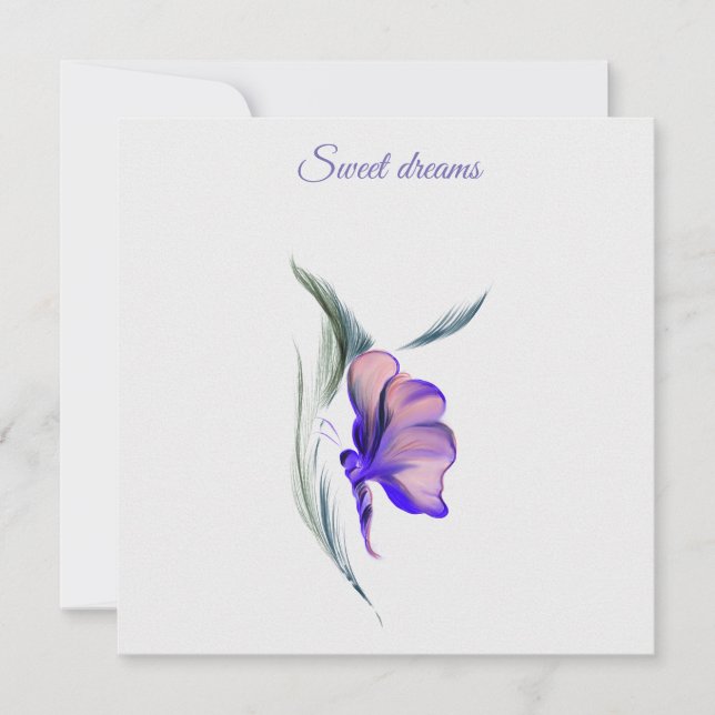 Cartes de voeux de rêves doux (Devant)
