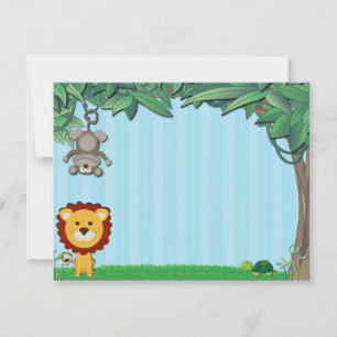 Cartes de vœux des amis de la jungle