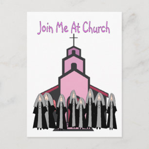 Cartes De Voeux Des Soeurs Catholiques "Rejoignez-