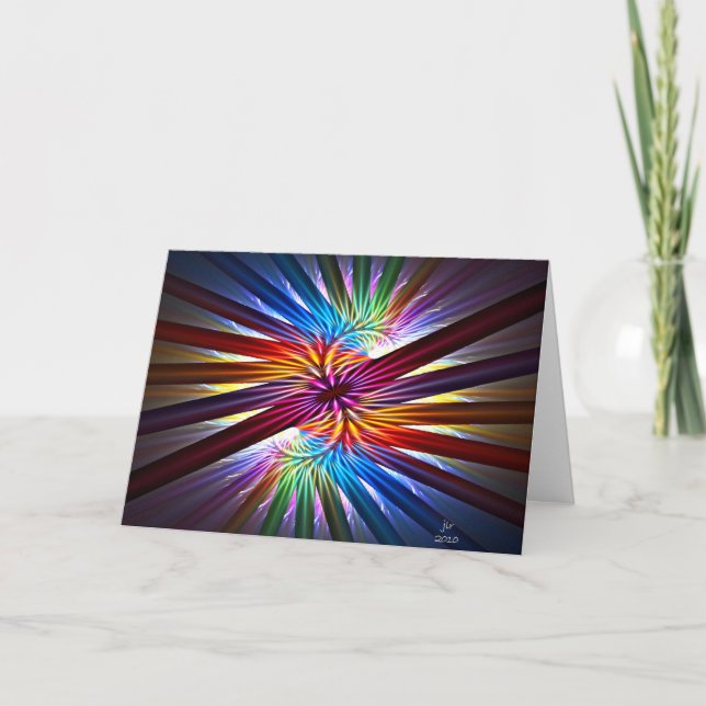 CARTES DE VOEUX D'INFINI (Devant)