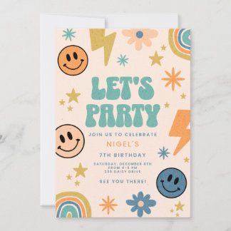 Cartes de vœux d'invitation d'anniversaire Design