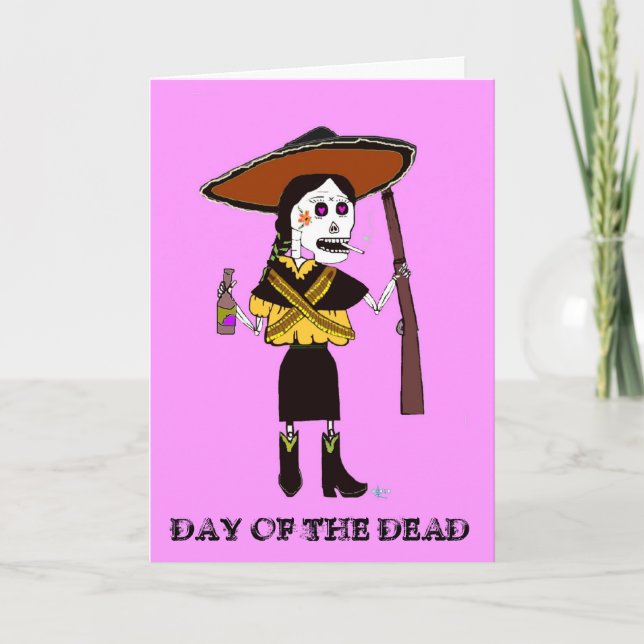 Cartes de voeux du jour des morts (Devant)