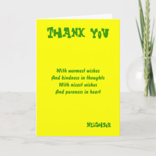 Cartes de voeux du Merci voisin