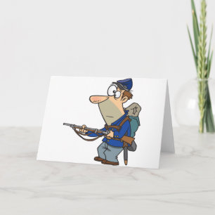 Cartes de voeux du soldat de l'Union