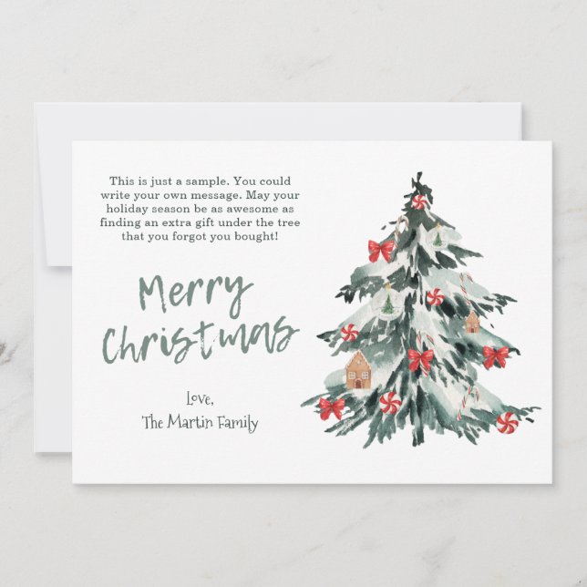 Cartes de voeux en ligne pour Noël (Devant)
