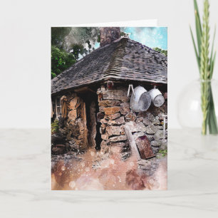 Cartes de voeux en pierre, vierges à l'intérieur