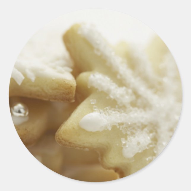 Cartes de voeux et autocollants de biscuit de (Devant)