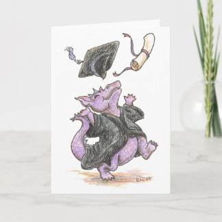 Cartes de voeux et de notes "Diploma Dragon"