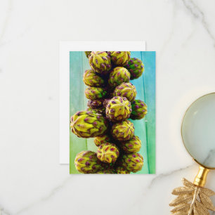 Cartes de voeux Fleurs Cactus - Vide à l'intérieur