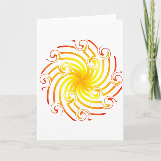 Cartes de voeux Fortune Circle (Créateur téléchargé)