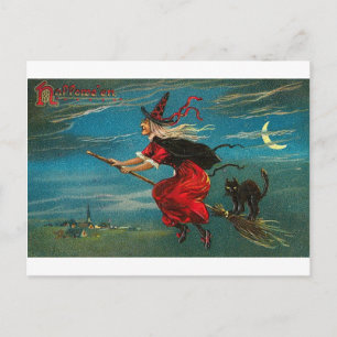 Cartes de voeux Halloween vintage Affiches classiq