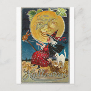 Cartes de voeux Halloween vintage Affiches classiq