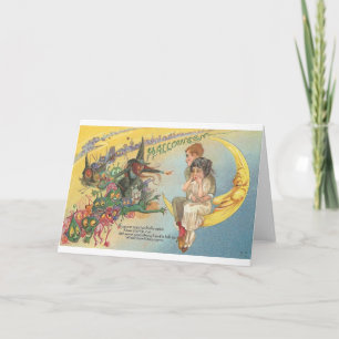 Cartes de voeux Halloween vintage Affiches classiq