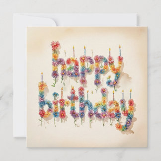 Cartes de vœux Joyeux Anniversaire