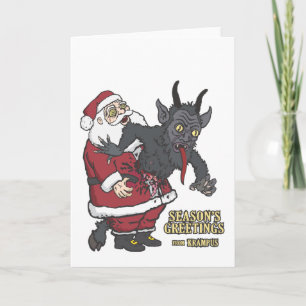 Cartes de voeux Krampus