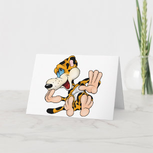 Cartes de voeux Laughing Leopard