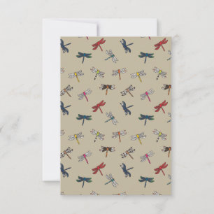 Cartes de vœux/libellule Dandy