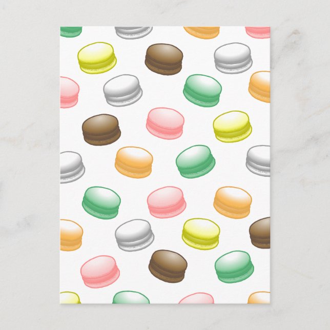 Cartes de voeux Macarons pour 16 ans (Devant)