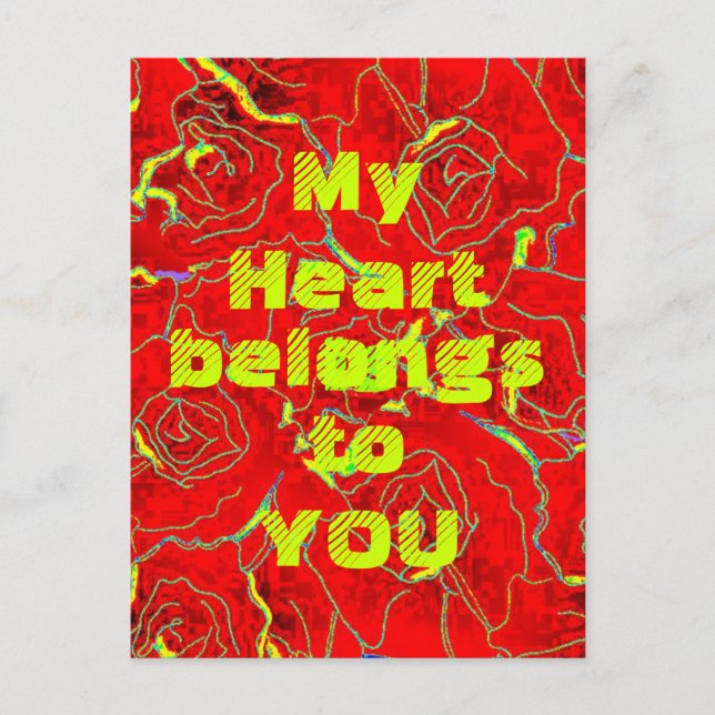 Cartes de vœux Mariage & Amour à 1,20 $ (Devant)