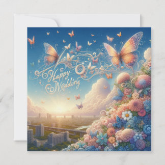 Cartes de voeux Mariages joyeuses