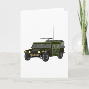 Cartes de voeux militaires de Hummer