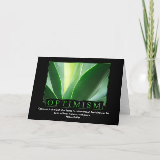 Cartes de voeux optimistes