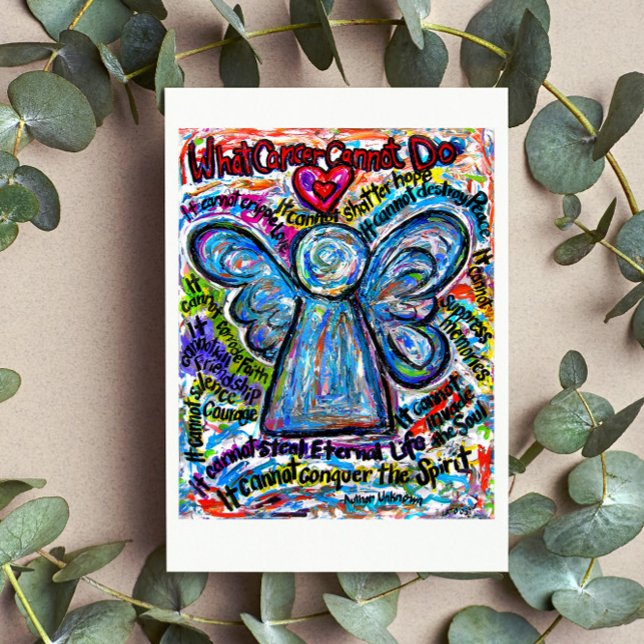 Cartes de voeux ou cartes de voeux pour l'ange du  (Créateur téléchargé)