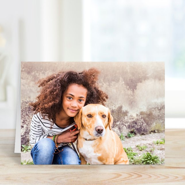 Cartes de voeux personnalisées pour animaux de com (Créateur téléchargé)
