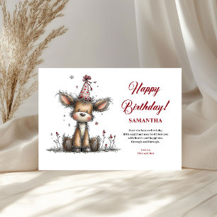 Cartes de vœux personnalisées pour enfants avec de
