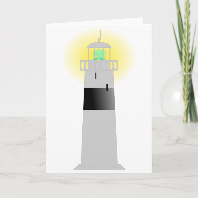 Cartes de voeux phare (Devant)