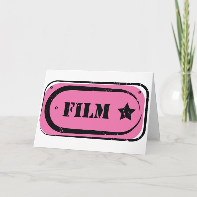 Cartes de voeux pour Billets de film (Devant)
