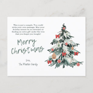 Cartes De Voeux Pour Carte Postale De Noël