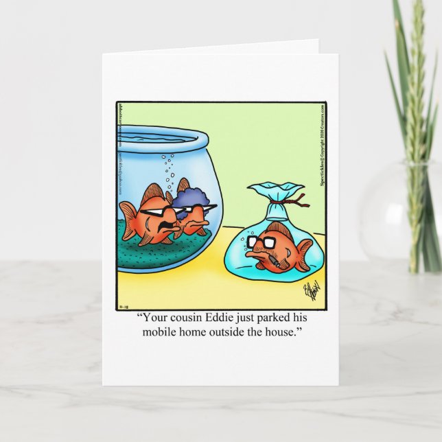 Cartes de voeux pour Humour de camping R.V. (Devant)