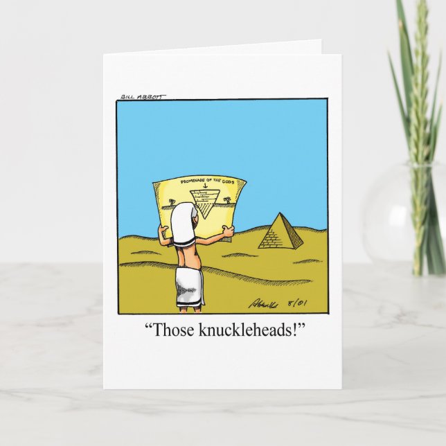 Cartes de voeux pour Humour professionnel (Devant)