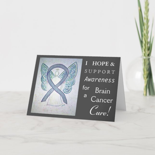 Cartes de voeux pour la sensibilisation au cancer  (Devant)