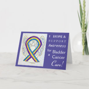 Cartes de voeux pour la sensibilisation au cancer 