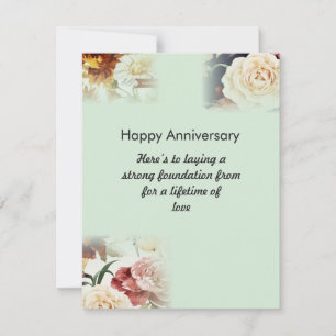 Cartes de voeux pour l'anniversaire du mariage
