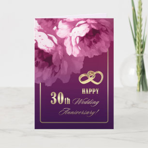Cartes de voeux pour le 30e anniversaire du Mariag