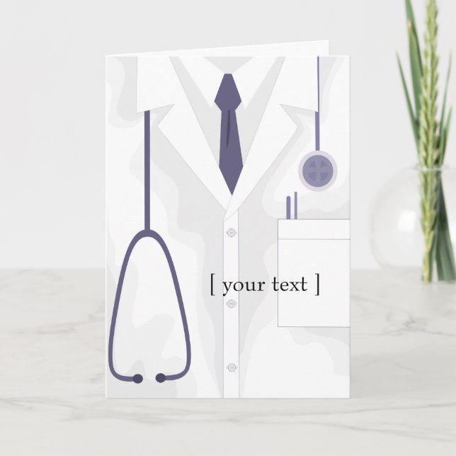 Cartes de voeux pour les manteaux du laboratoire M (Devant)