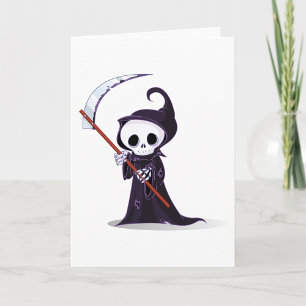Cartes de voeux pour les petites faucheuses