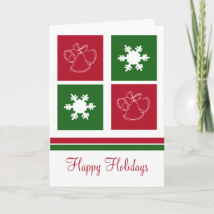 Cartes de voeux pour Noël et Snowflakes