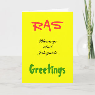 Cartes de voeux Rasta