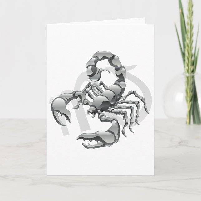 Cartes de voeux Scorpion (Créateur téléchargé)
