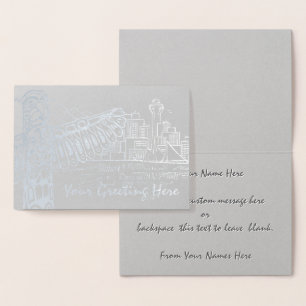 Cartes de voeux Souvenir de Vancouver personnalisé